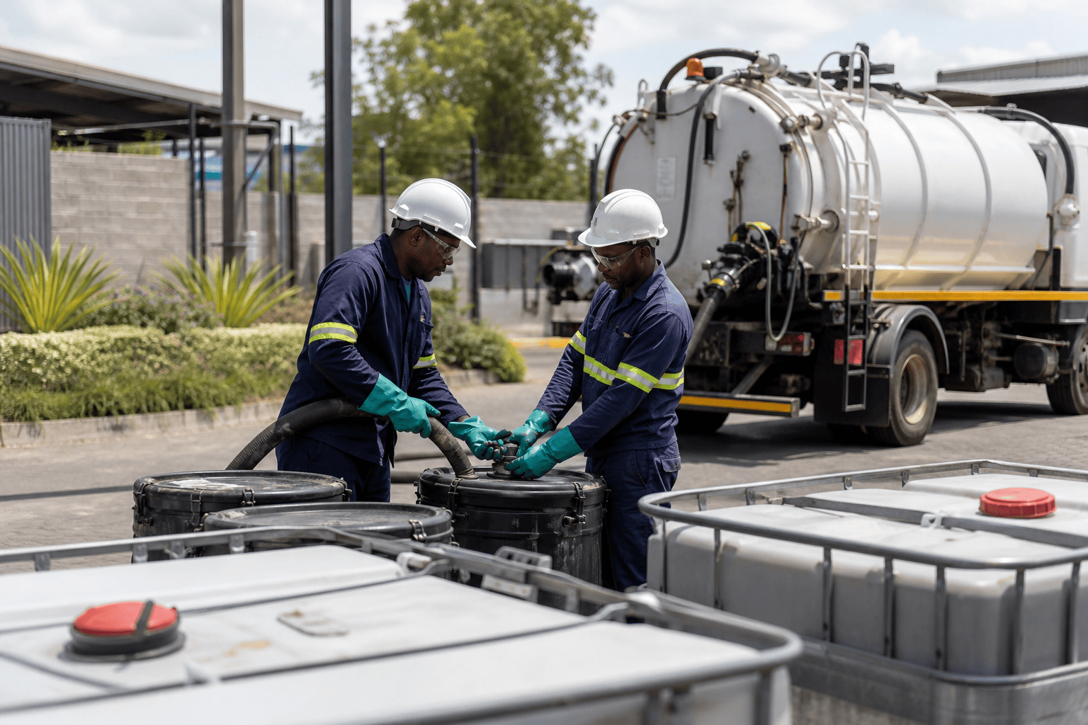Environmental waste handling and industrial clean-up services