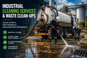 Industrial Cleaning Services and Waste Clean-Ups in South Africa